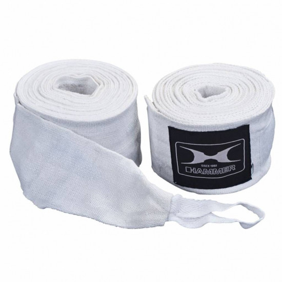 Hammer Boxing Bandages - per Paar4,5 meter - wit