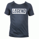 t-shirt zwart mesh Legend inspiration quote - Maat: XXXL