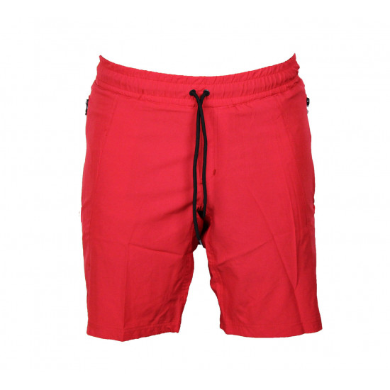 Korte broek/short Legend met rits vakken Rood - Maat: XL