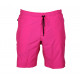 Korte broek/short Legend met rits vakken neon roze - Maat: L