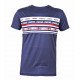 t-shirt navy blauw DriFit Legend inspiration quote - Maat: XXL