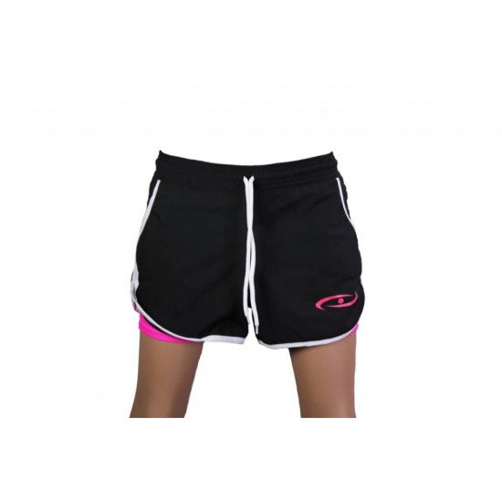 Sportbroekje dames 2 in 1 Roze Legend - Maat: XL