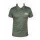 Polo Legend Slimfit army green - Maat: XS