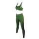 Sportlegging dames Legend Army Green - Maat: XL