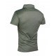 Polo Legend Slimfit army green - Maat: L