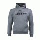 Hoodie Legend Fleece grijs - Maat: S