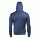 Hoodie dames/heren trendy Legend design Navy Blauw - Maat: XXS