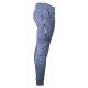 Joggingbroek dames/heren Navy Slimfit Legend Special - Maat: M