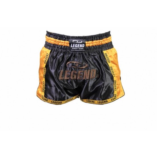 Kickboks broekje bruin/camel Legend Trendy  - Maat: XXS