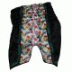 Kickboks broekje dames flower power Legend Trendy  - Maat: XL