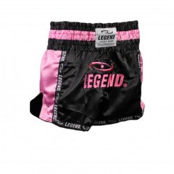 Kickboks broekje dames roze zwart Legend Trendy - Maat: L Kickboks broekje dames roze zwart Legend Trendy - Maat: L
