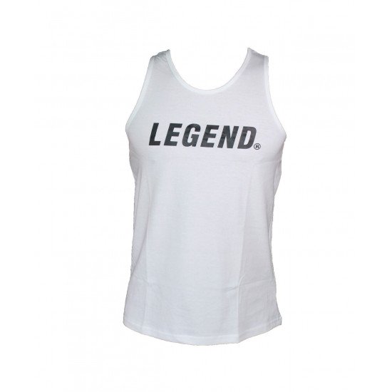 Tank Top heren wit Legend  - Maat: S