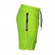 Korte broek/short Legend met rits vakken Neon Groen - Maat: XS