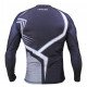 Sportshirt Legend DryFit Zwart/grijs lange mouwen Sublimation - Maat: XXXS