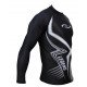 Sportshirt Legend DryFit Zwart/grijs lange mouwen Sublimation - Maat: XS