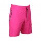 Korte broek/short Legend met rits vakken neon roze - Maat: L