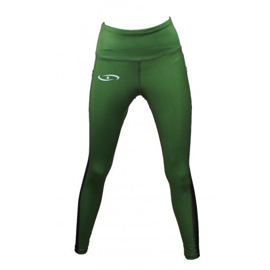 Sportlegging dames Legend Army Green - Maat: XS