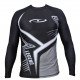 Sportshirt Legend DryFit Zwart/grijs lange mouwen Sublimation - Maat: XXXS