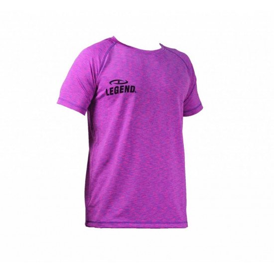 Sportshirt dames Legend DryFit Paars melange - Maat: L