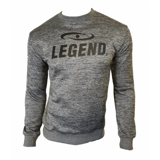 Trui/sweater dames/heren SlimFit Design Legend  Grijs - Maat: S