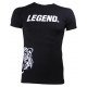 t-shirt zwart Slimfit Legend Panter  - Maat: L