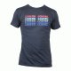 t-shirt zwart Legend regenboog - Maat: XXXXS