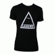 t-shirt zwart Legend triangle - Maat: M